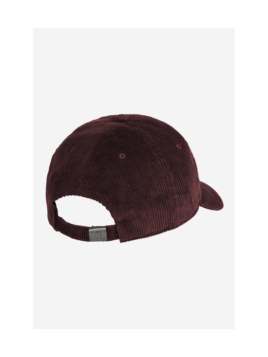 Carhartt WIP - Velvetkangast nokkmüts Harlem - 3YAXX AMARONE / WHITE /--- | Stockmann - photo 2