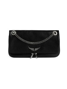 Zadig&Voltaire - Rock II Grained -nahkalaukku - 011 BLACK Zadig&Voltaire - Rock II Grained -nahkalaukku - 011 BLACK | Stockmann