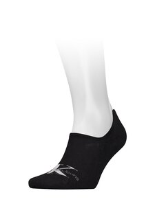 Calvin Klein - Footie Logo -sukat - 2 BLACK | Stockmann