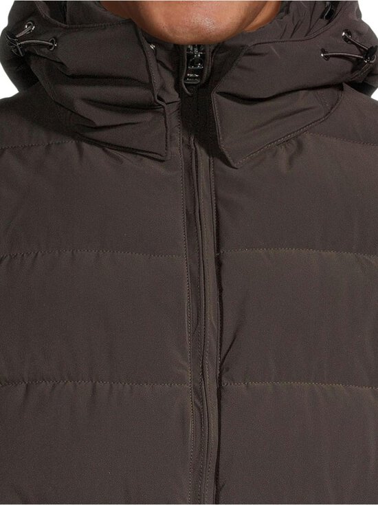 Oscar Jacobson - Hooded Puffer -toppatakki - 572 TERRA BROWN | Stockmann - photo 4