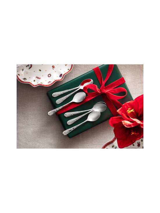 Villeroy & Boch - Villeroy & Boch Toys Delight -kahvilusikkasetti 6 kpl - STEEL | Stockmann - photo 3
