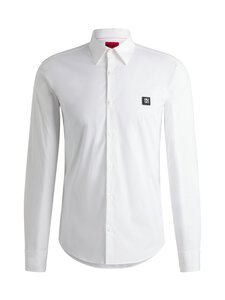 HUGO - Ermo Slim Fit -kauluspaita - 199 OPEN WHITE | Stockmann