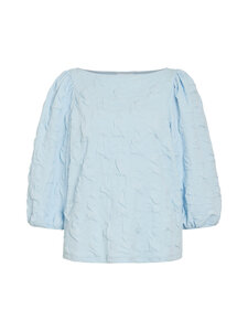 Vila - Videvera Boatneck 3/4 Jacquard -pusero - NANTUCKET BREEZE | Stockmann