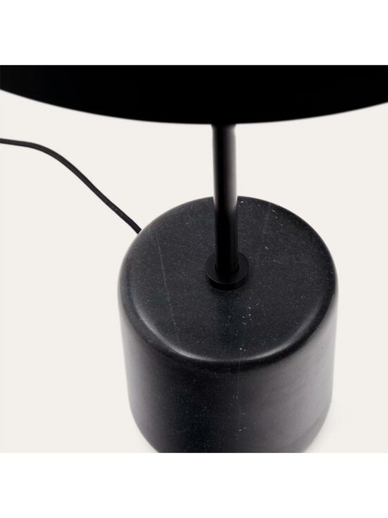 Kave Home - Sayra-pöytävalaisin musta metalli / musta marmori - BLACK | Stockmann - photo 2
