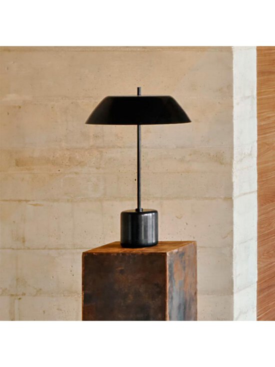 Kave Home - Sayra-pöytävalaisin musta metalli / musta marmori - BLACK | Stockmann - photo 5
