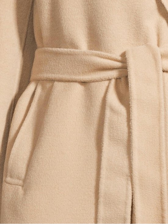 Emme Marella - Xeno Wool Wrap mētelis - 002 BEIGE - photo 4 Emme Marella - Xeno Wool Wrap mētelis - 002 BEIGE | Stockmann - photo 4