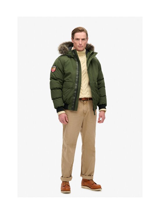 Superdry - Everest Faux Fur bomberjaka - 1KM SURPLUS GOODS OLIVE GREEN - photo 5 Superdry - Everest Faux Fur bomberjaka - 1KM SURPLUS GOODS OLIVE GREEN | Stockmann - photo 5