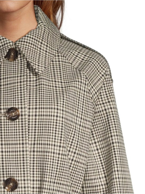 Barbour - Maia Check -takki - OL51 OLIVE PRINCE OF WALES CHE | Stockmann - photo 4