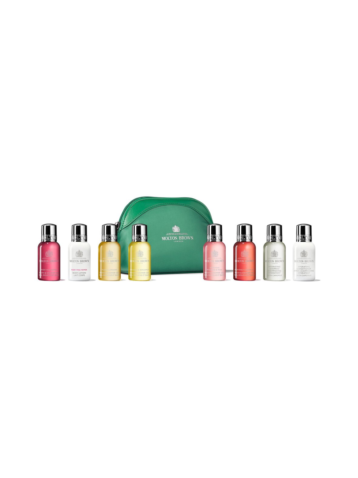 The Elegant Escapist Body and Hair Mini Travel Bag -ihonhoitopakkaus