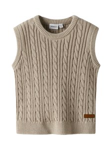 Name It - NmmRoman Slipover -neuleliivi - ISLAND FOSSIL | Stockmann