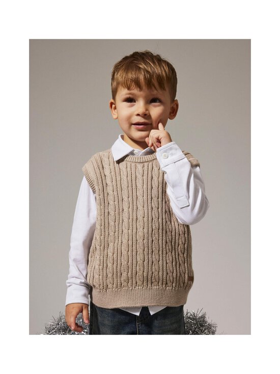 Name It - NmmRoman Slipover -neuleliivi - ISLAND FOSSIL | Stockmann - photo 4