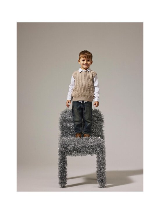 Name It - NmmRoman Slipover -neuleliivi - ISLAND FOSSIL | Stockmann - photo 5