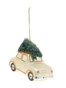 Casa Stockmann - Jõuluehe Car With Tree 11 cm - GOLD Casa Stockmann - Jõuluehe Car With Tree 11 cm - GOLD | Stockmann