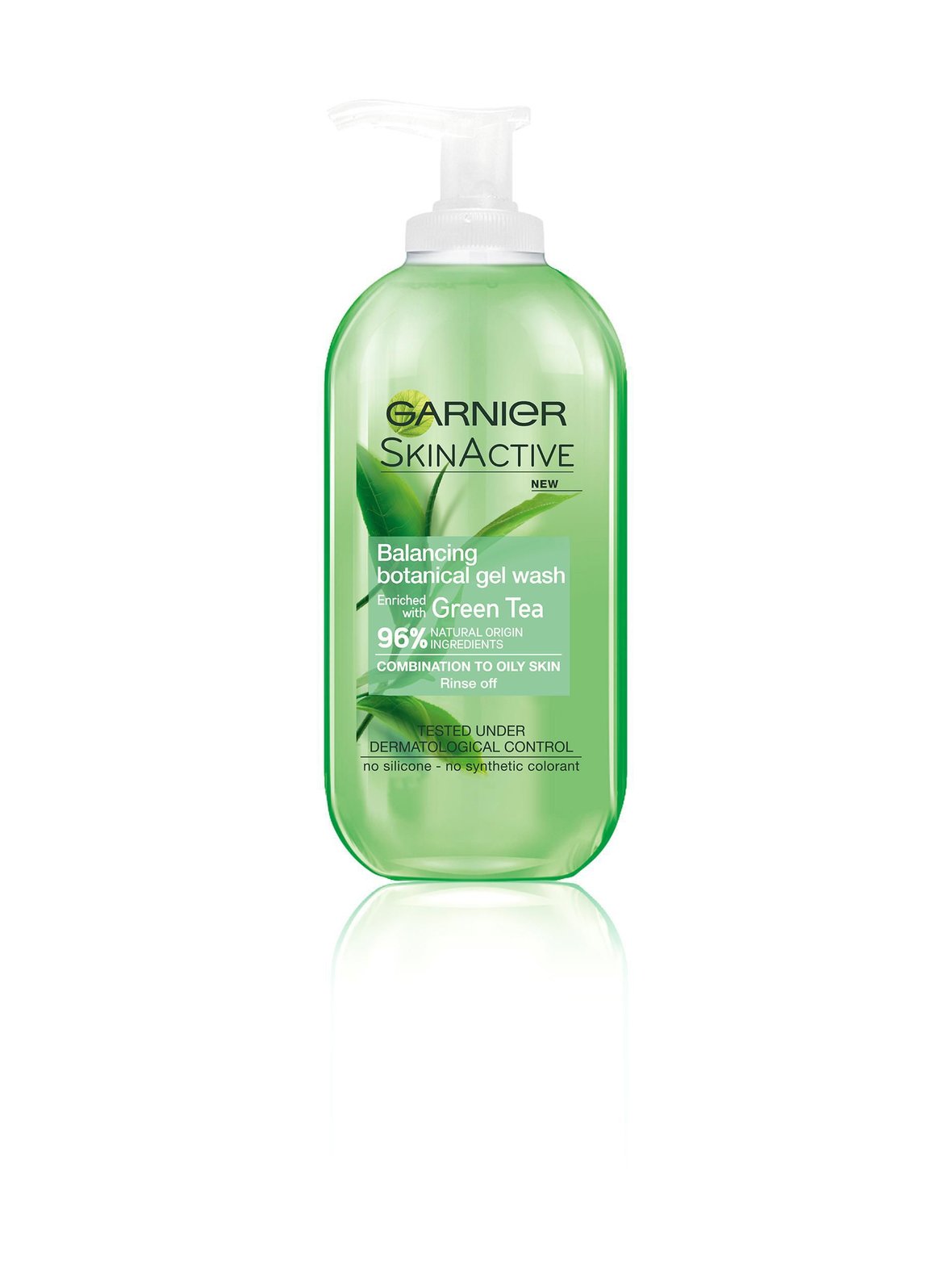 Skin Active Green Tea -tasapainoittava puhdistusgeeli 200 ml, Garnier