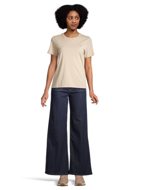 Maison Kitsuné - Lady Fox t-paita - 0303 FEATHER BEIGE | Stockmann - photo 2