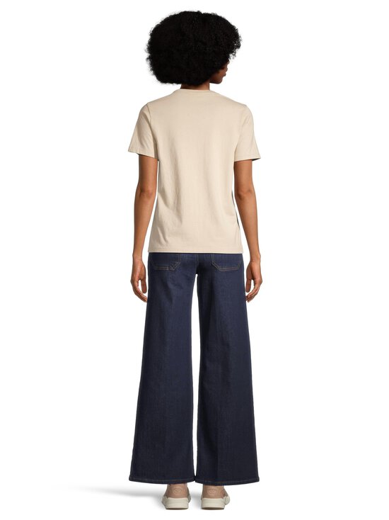 Maison Kitsuné - Lady Fox t-paita - 0303 FEATHER BEIGE | Stockmann - photo 3