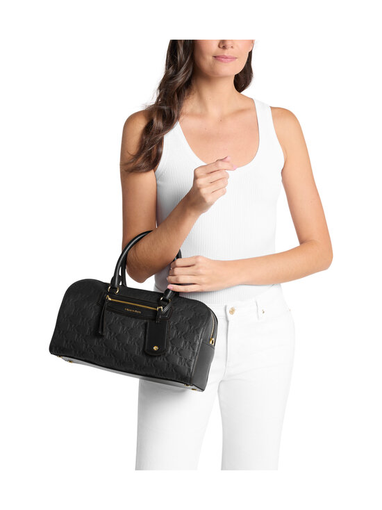 Michael Michael Kors - Jet Set Travel Medium Duffle Satchel -nahkalaukku - 001 BLACK | Stockmann - photo 3