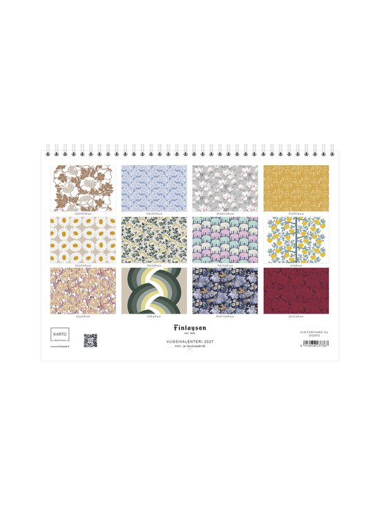 Karto - Seinäkalenteri 2027, A4 - MULTICOLOURED | Stockmann - photo 3