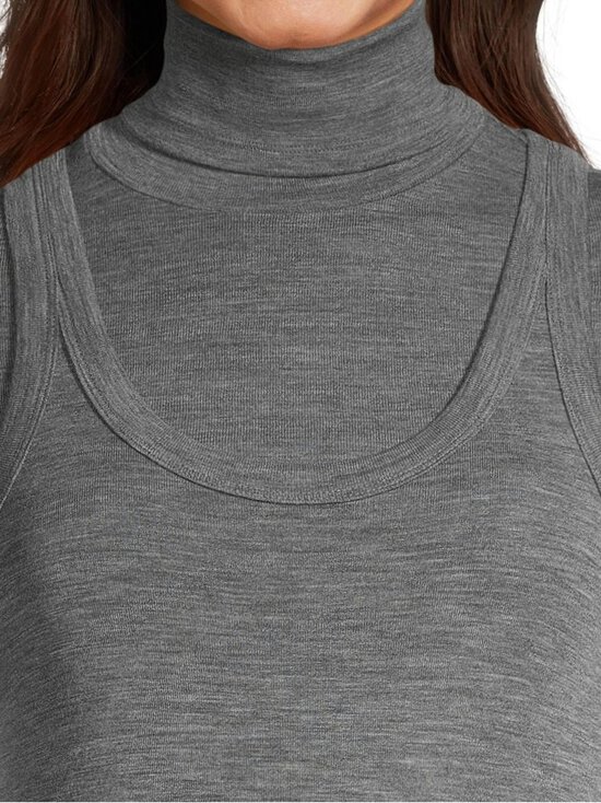 Róhe - Double-layer merino -trikootyylinen neule - 030_301 MID GREY MELANGE - photo 4 Róhe - Double-layer merino -trikootyylinen neule - 030_301 MID GREY MELANGE | Stockmann - photo 4