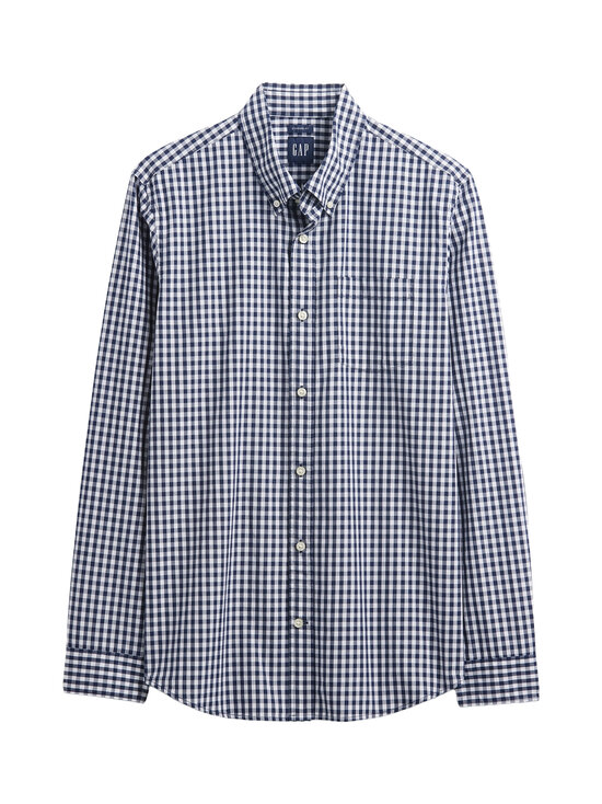 GAP - Rauth Basic Standard poplīna krekls ar apkakli - NAVY GINGHAM | Stockmann - photo 1