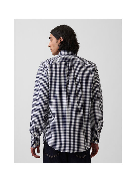 GAP - Rauth Basic Standard poplīna krekls ar apkakli - NAVY GINGHAM | Stockmann - photo 5