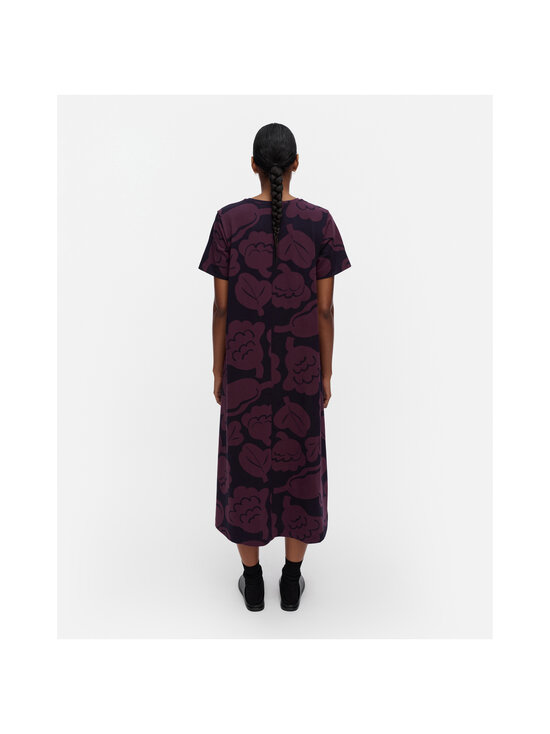 Marimekko - Pisteinen Kukasta Kukkaan -mekko - 450 DARK PURPLE, DARK NAVY | Stockmann - photo 3
