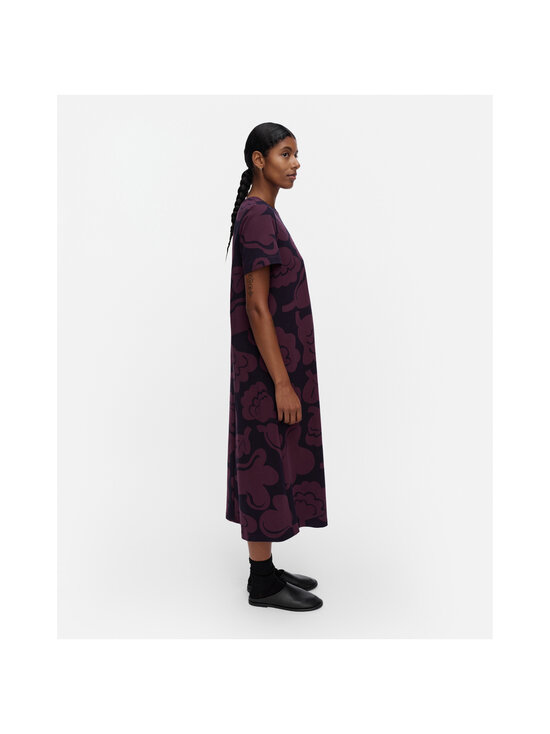 Marimekko - Pisteinen Kukasta Kukkaan -mekko - 450 DARK PURPLE, DARK NAVY | Stockmann - photo 4