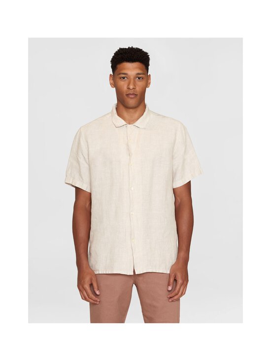 Knowledge Cotton Apparel - Pellavapaita - 1449 YARNDYED - LIGHT FEATHER GRAY | Stockmann - photo 2