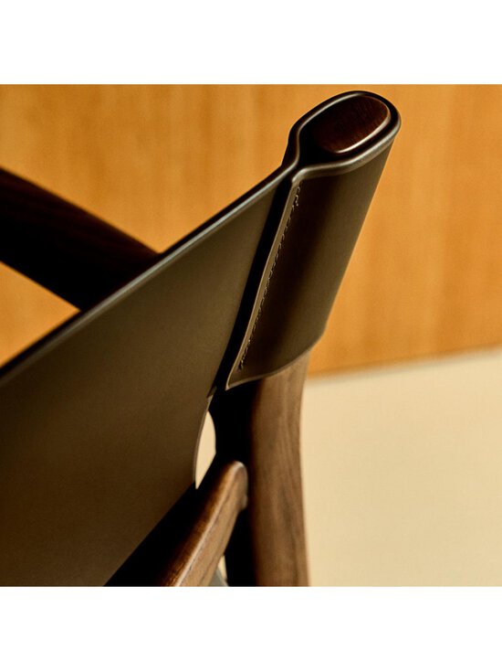 Kave Home - Jan-tuoli tummanruskea kierrätysnahka / pähkinä - BROWN | Stockmann - photo 7