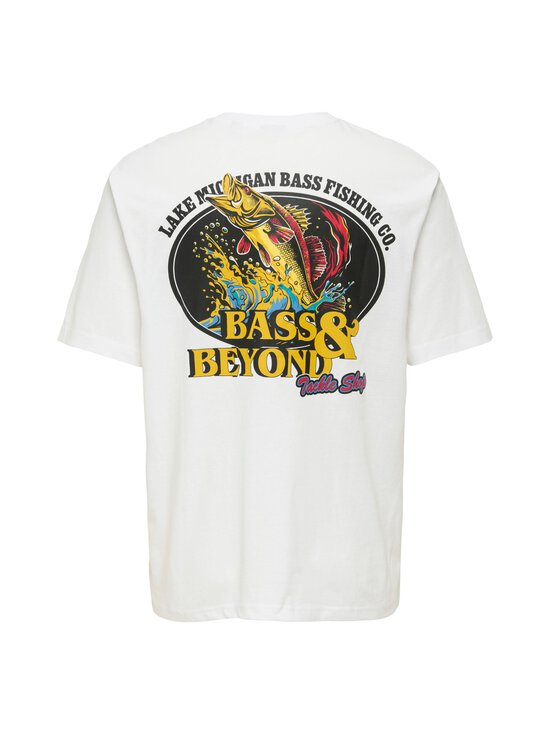 Only & Sons - T-särk OnsSeb - BRIGHT WHITE PRINT:BASS &AMP; BEYOND | Stockmann - photo 5