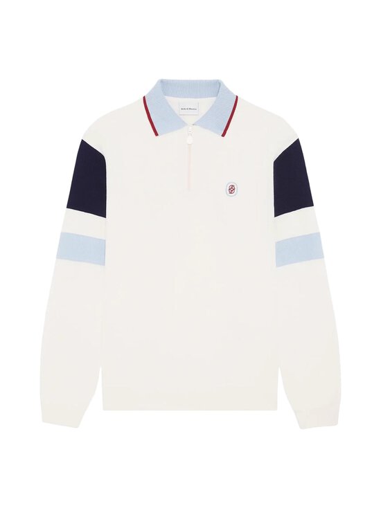 Drôle de Monsieur - Polosärk Polo Miroir Color Block - OFF WHITE | Stockmann - photo 1