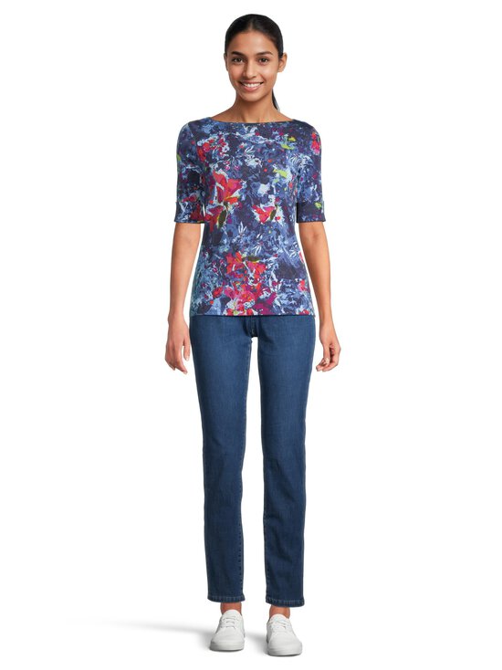 Lauren Ralph Lauren - Judy Mid Sleeve krekls - BLUE MULTI - photo 2 Lauren Ralph Lauren - Judy Mid Sleeve krekls - BLUE MULTI | Stockmann - photo 2