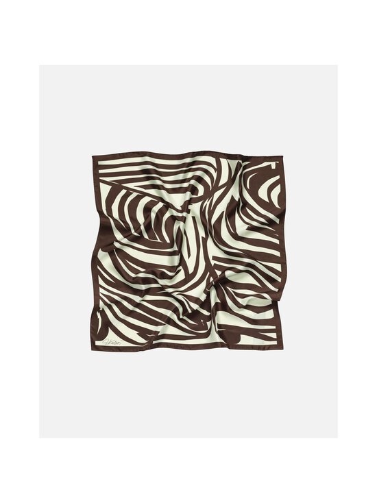 Marimekko - Siidsall Lauhtua Jokuraita - 818 DARK BROWN, OFF WHITE - photo 2 Marimekko - Siidsall Lauhtua Jokuraita - 818 DARK BROWN, OFF WHITE | Stockmann - photo 2