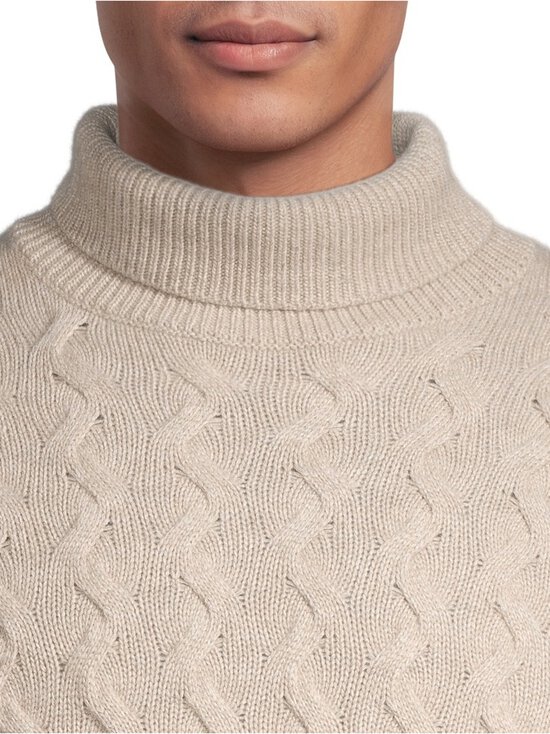 SAND Copenhagen - Id Modern Fit -neulepoolo - 020 CHAMPAGNE BEIGE | Stockmann - photo 4