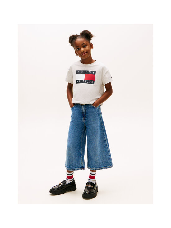 Tommy Hilfiger - T-särk Heritage Flag - P01 LIGHT GREY HEATHER | Stockmann - photo 5