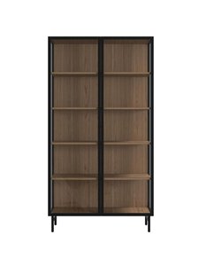 BoConcept - Lund-vitriinikaappi - LÄPINÄKYVÄ,MUSTA,TAMMI | Stockmann