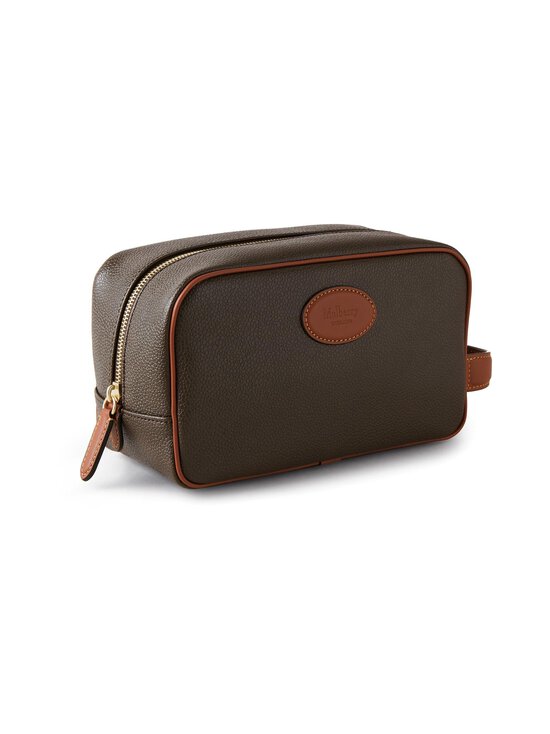 Mulberry - Wash Case Scotchgrain kosmētikas somiņa - Q330 MOLE-COGNAC | Stockmann - photo 2