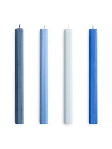 HAY - Hexagon-kynttilät 4 kpl - BLUES | Stockmann
