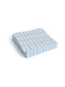 HAY - Pattern-paperilautasliinat 33 cm, 20 kpl - LIGHT BLUE AND BLUE GRID | Stockmann