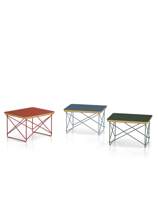 Vitra - Eames Occasional Table LTR -sivupöytä punainen linoleumi / punainen - PINK | Stockmann - photo 6