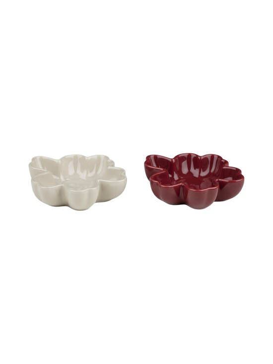 Marimekko - Unikko-kulhot 11 cm, 2 kpl - BURGUNDY, STONEWARE | Stockmann - photo 1