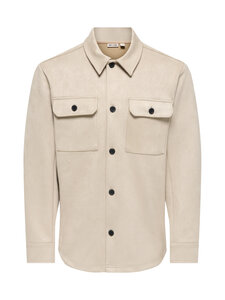 Only & Sons - OnsNate Kodyl Regular -päällyspaita - SILVER LINING | Stockmann