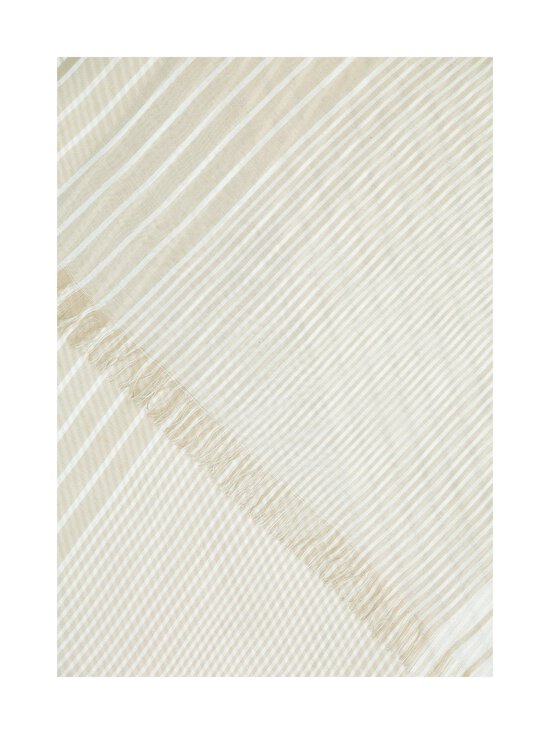 CONSTRUE - Mert-huivi - BEIGE WHITE STRIPE | Stockmann - photo 2