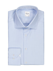 Stenströms - Slimline Cuff Contrast -kauluspaita - 110 LIGHT BLUE | Stockmann