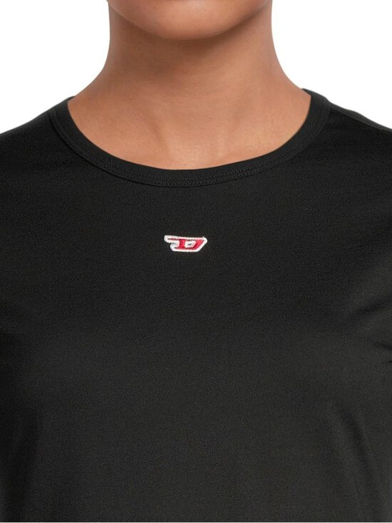 Diesel - 0GRAI T-Uncutie-Long-D t-paita - 9XX BLACK BLACK BLACK | Stockmann - photo 4