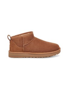 UGG - Classic Ultra Mini ādas puszābaki - CHESTNUT | Stockmann