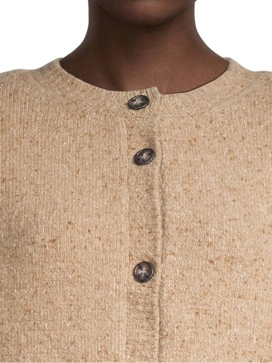 Róhe - Fine Tweed -merinoneuletakki - 274_558 OAT MELANGE | Stockmann - photo 4