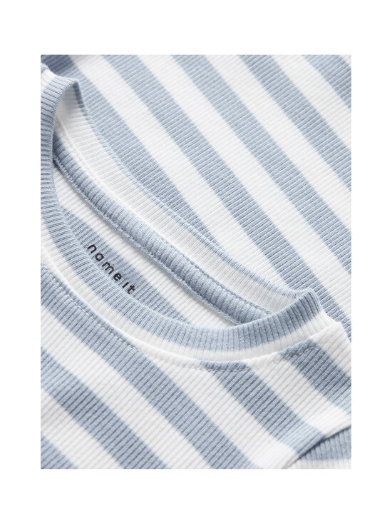 Name It - Särk NmmDekab Slim - BLUE FOG STRIPES:CLOUD DANCER | Stockmann - photo 3