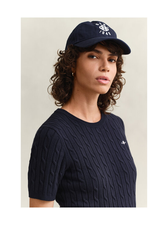 GANT - Palmikkoes kudum Stretch Cotton - 433 EVENING BLUE | Stockmann - photo 4
