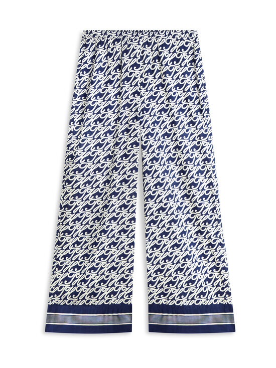 Tommy Hilfiger - Püksid Swimshop Silk Voile - 0YF TH SCRIPT PREPPY NAVY | Stockmann - photo 1